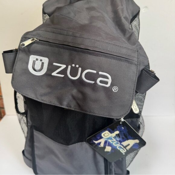 Zuca NEW Pet Carrier Bag Insert Travel Skate GrayPockets Lightweight Tote Sport - Picture 4 of 16